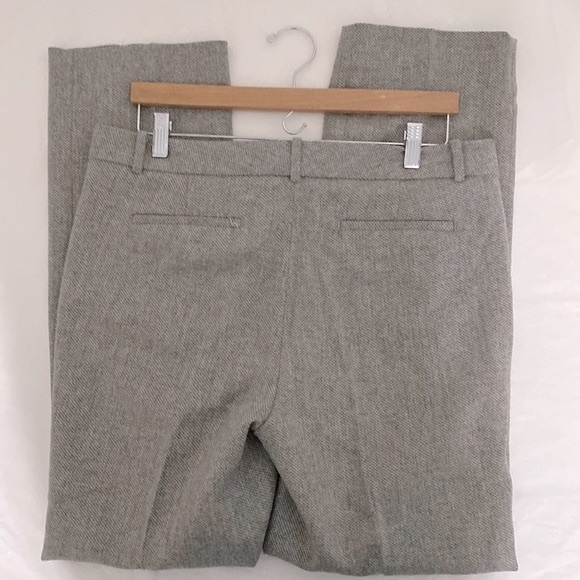 Banana Republic Wool blend Warm Lined Straight Leg trouser Soft Gray - Picture 5 of 14